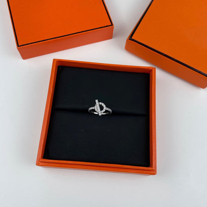 [Raffine]ECHAPPEE RING SILVER DIAMOND