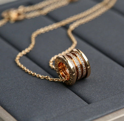 [Raffine]ZERO 1 PINK GOLD DIAMOND NECKLACE