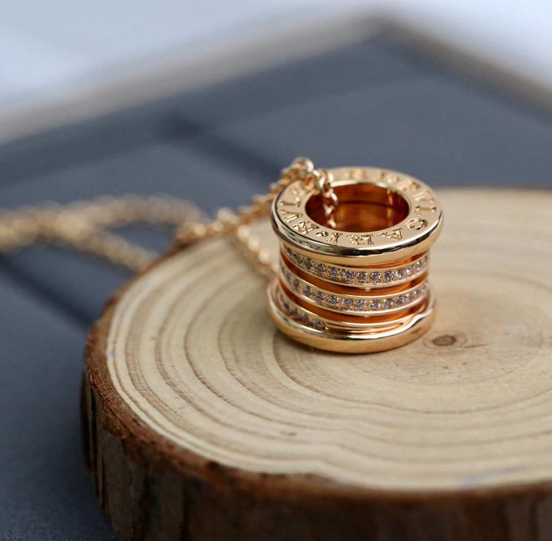 [Raffine]ZERO 1 PINK GOLD DIAMOND NECKLACE