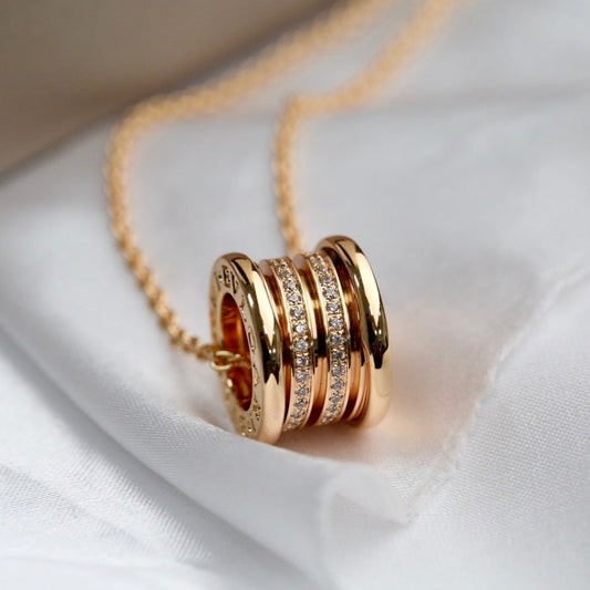 [Raffine]ZERO 1 PINK GOLD DIAMOND NECKLACE