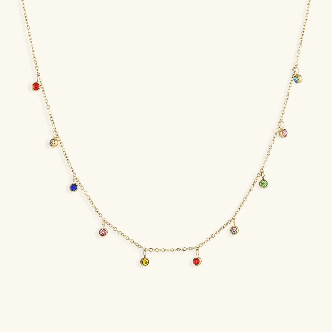 [Raffine]Juliet Gemstone Necklace