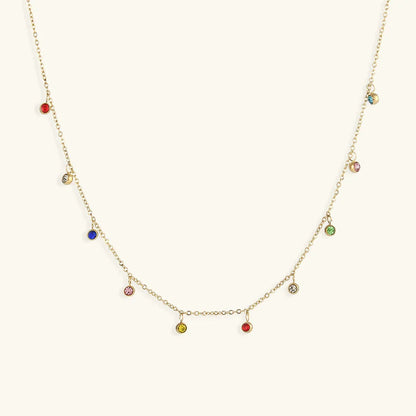 [Raffine]Juliet Gemstone Necklace