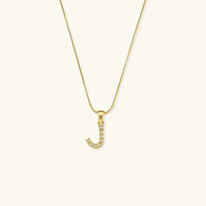 [Raffine]Augustine Initial Letter Pearl Necklace