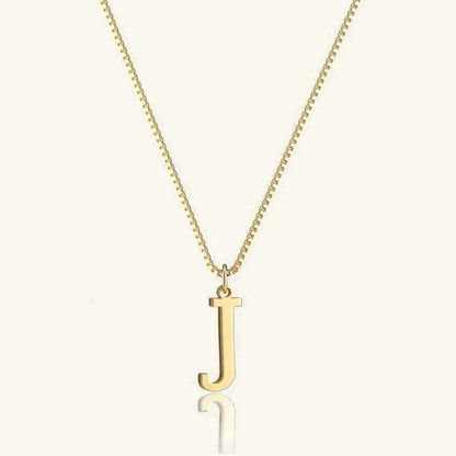 [Raffine]Therese Letter Initial Gold Necklace