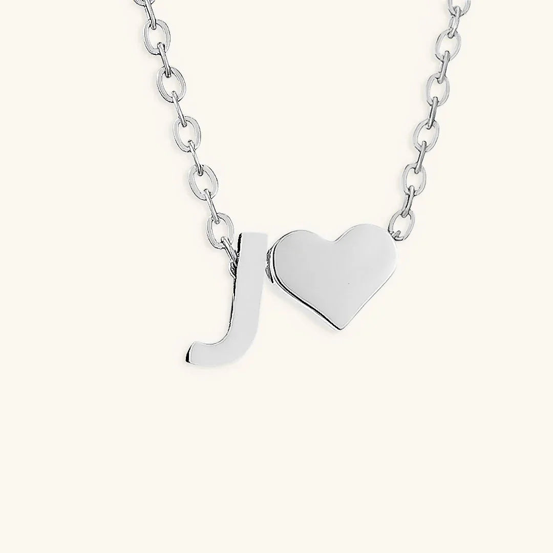 [Raffine]Ria Initial Letter Gold Necklace