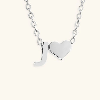 [Raffine]Ria Initial Letter Gold Necklace