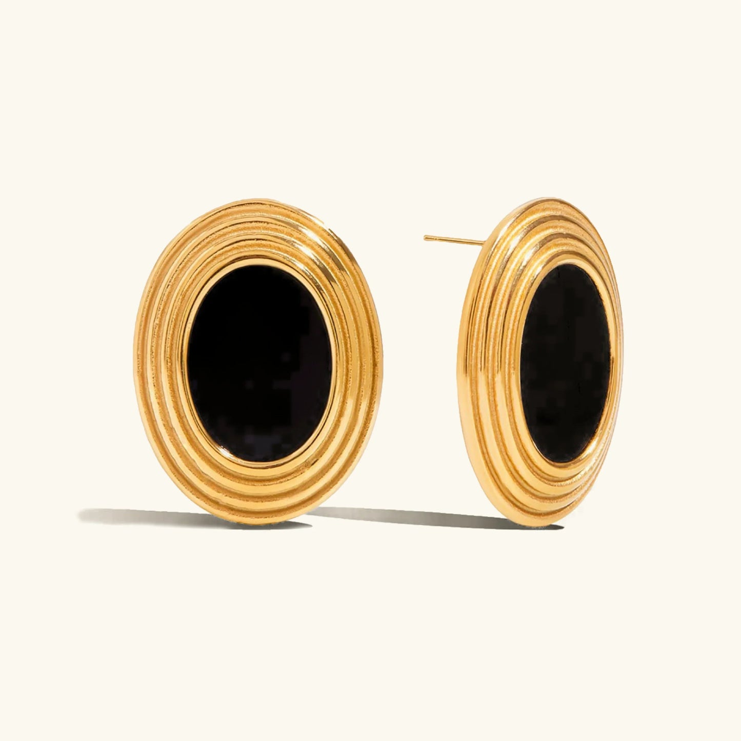 [Raffine]Ruthie Gold Enamel Earrings