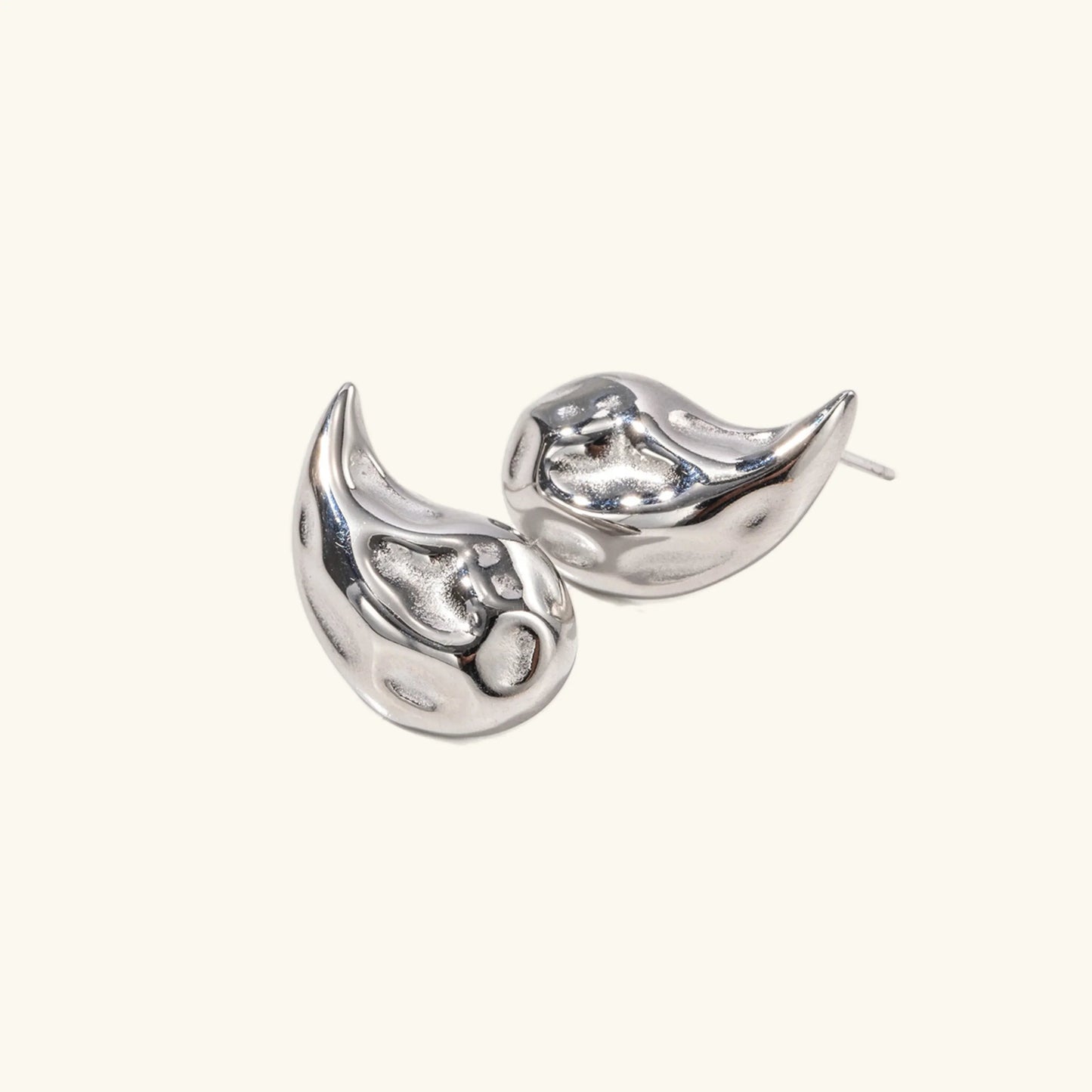 [Raffine]Raven Vintage Teardrop Earrings