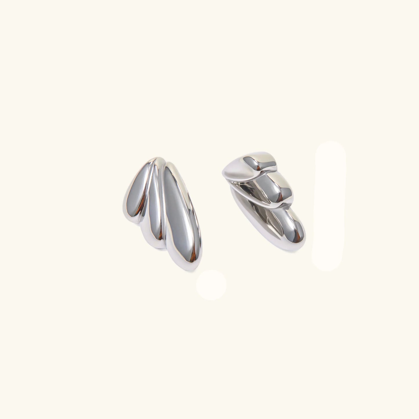 [Raffine]Saffron Gold Earrings