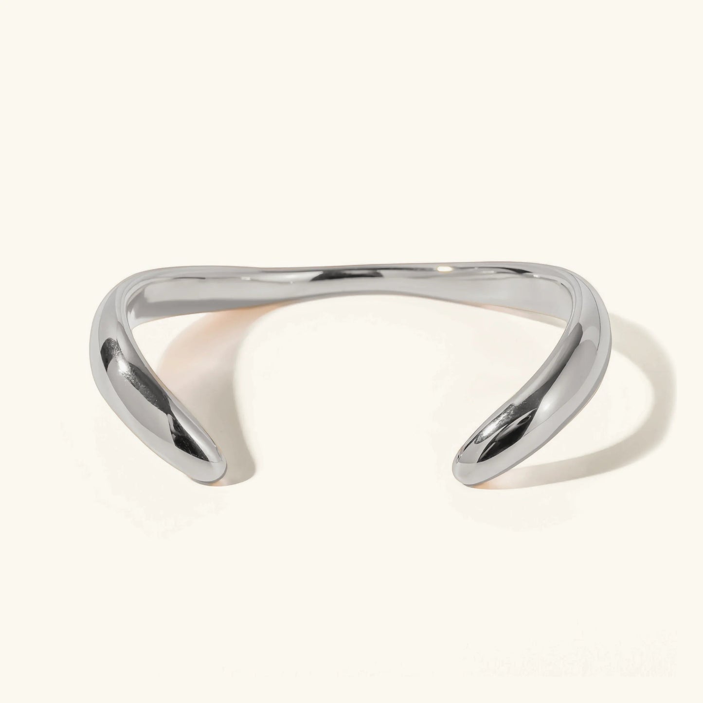 [Raffine]Audrina Contemporary Gold Bangle