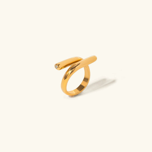 [Raffine]Praire Gold Ring