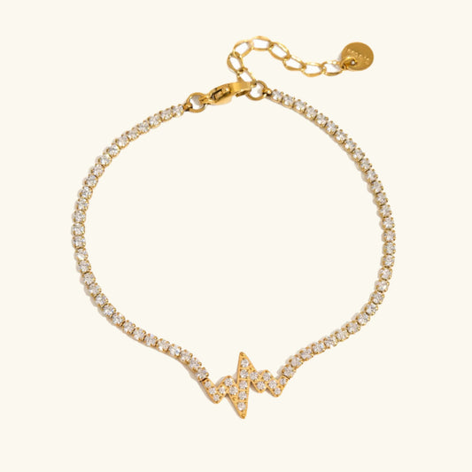 [Raffine]Annette Diamond Pulse Bracelet