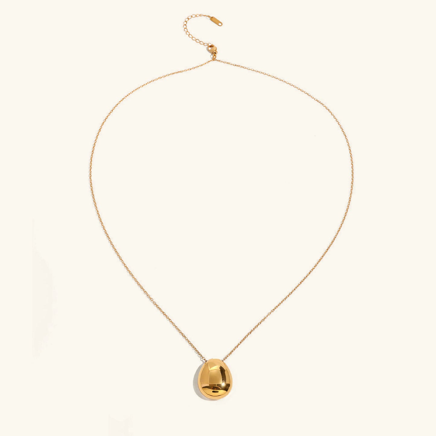 [Raffine]Claribel Gold Dome Necklace