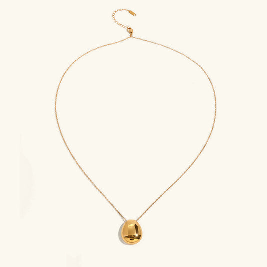 [Raffine]Claribel Gold Dome Necklace