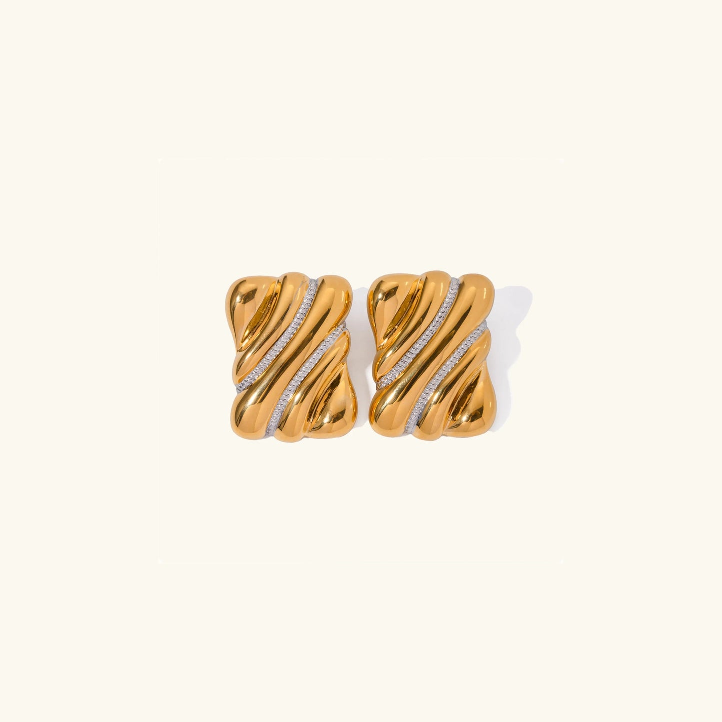 [Raffine]Pippa Gold Earrings