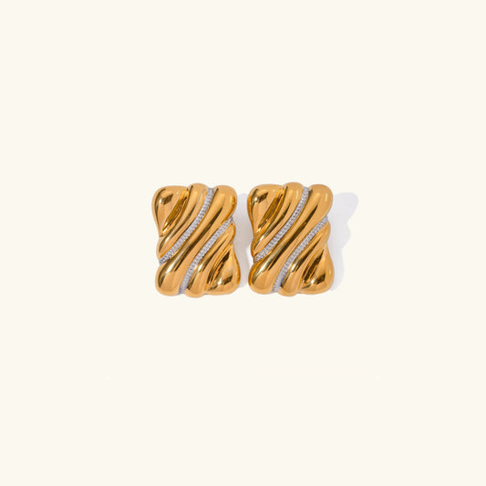 [Raffine]Pippa Gold Earrings