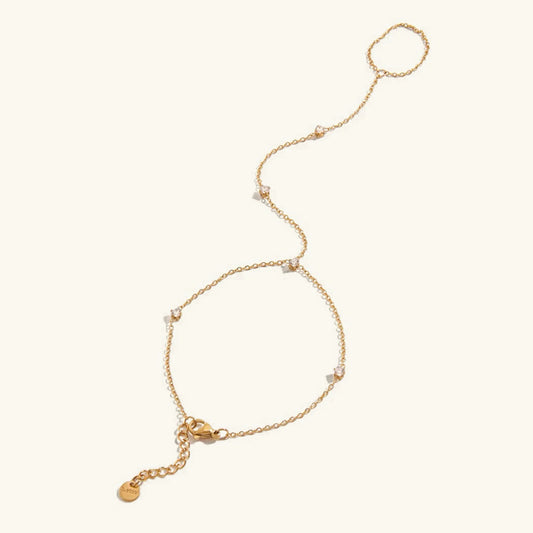 [Raffine]Cressida Diamond Hand Chain