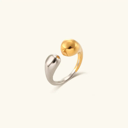 [Raffine]Seren Two Tone Gold Ring
