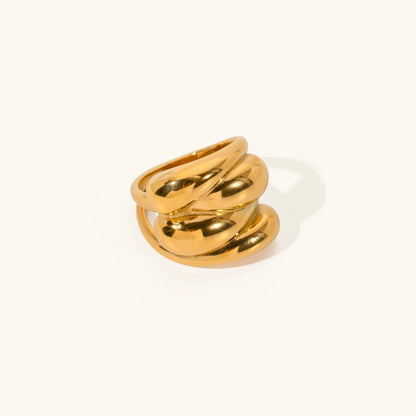 [Raffine]Sona Gold Ring