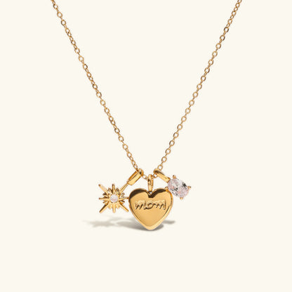 [Raffine]A Mother's Appreciation Gold Locket
