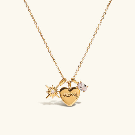 [Raffine]A Mother's Appreciation Gold Locket
