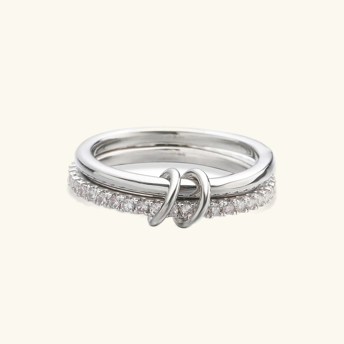 [Raffine]Adela Stacked Diamond Ring