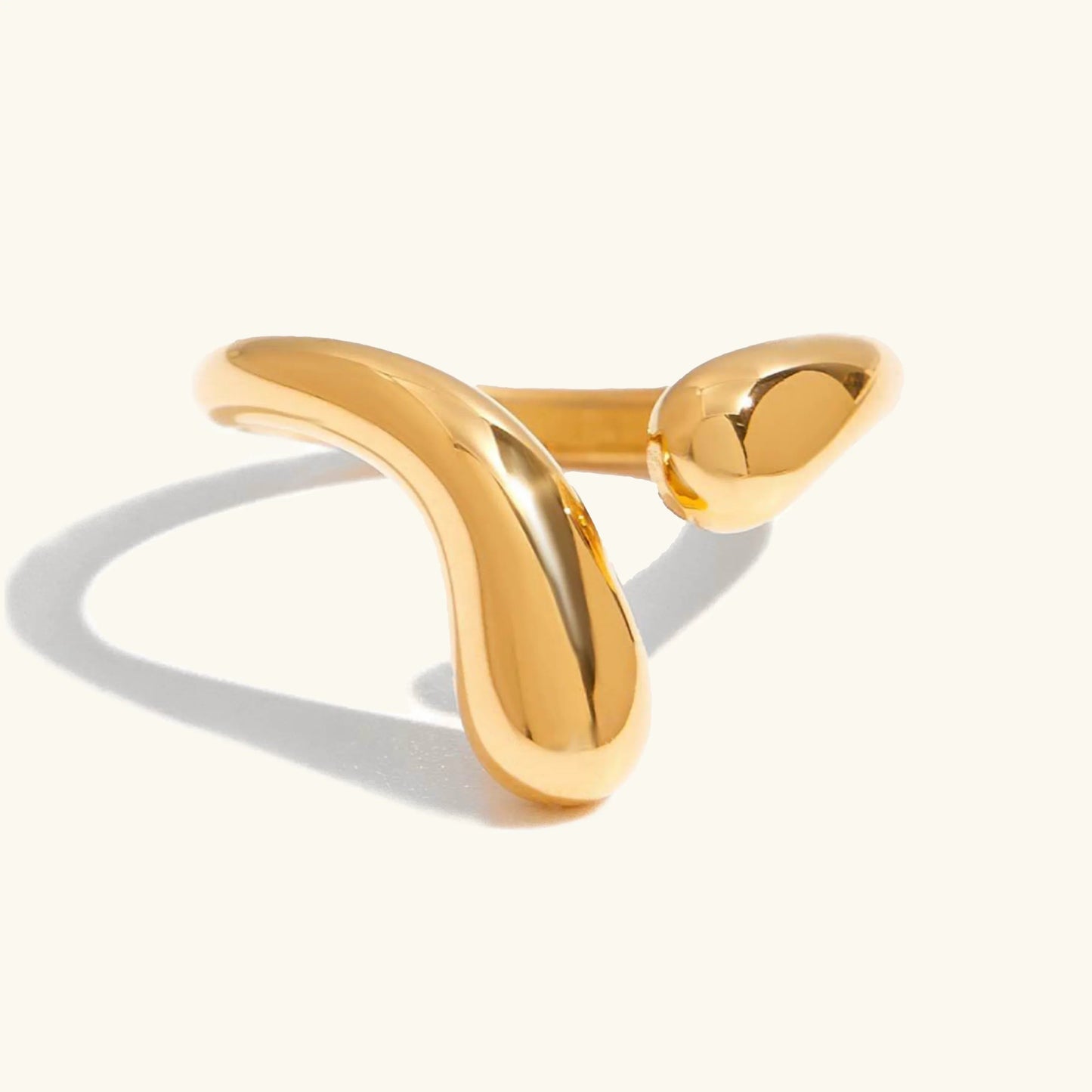 [Raffine]Diane Twisted Band Ring