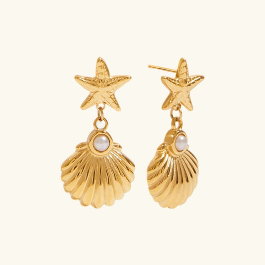 [Raffine]Bernadette Freshwater Pearl Earrings