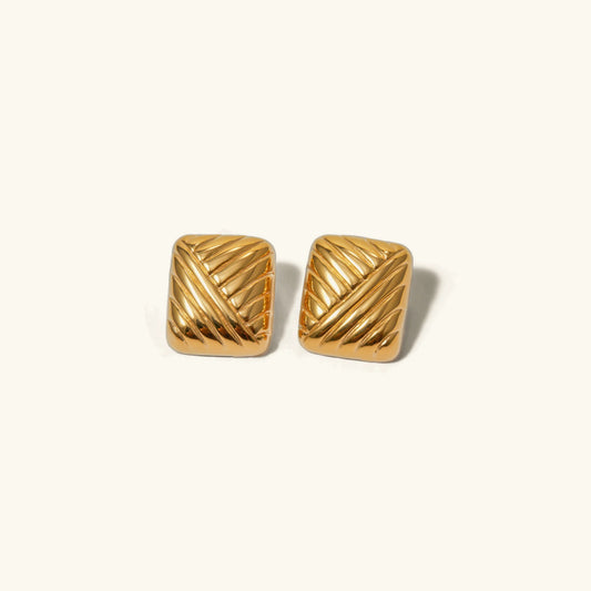 [Raffine]Inez Gold Earrings
