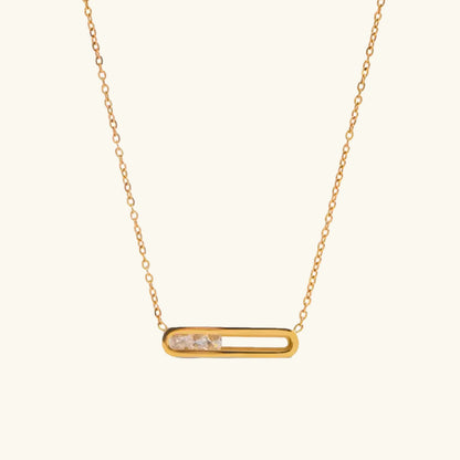 [Raffine]Abby Sculpted Gold Pendant