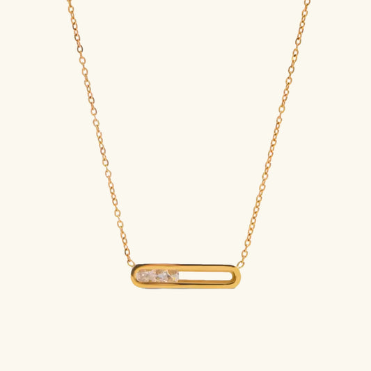 [Raffine]Abby Sculpted Gold Pendant