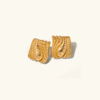 [Raffine]Marigold Gold Earrings