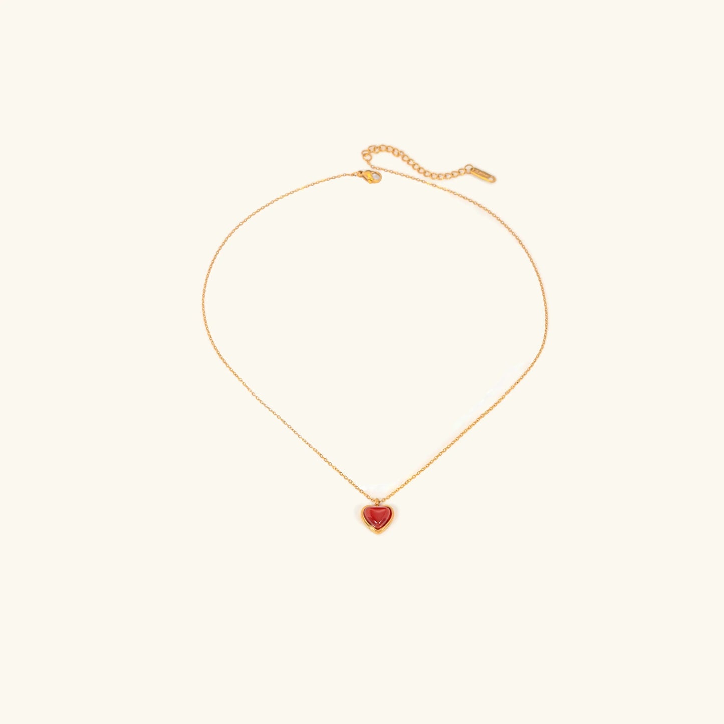 [Raffine]Cecily Gold Heart Necklace