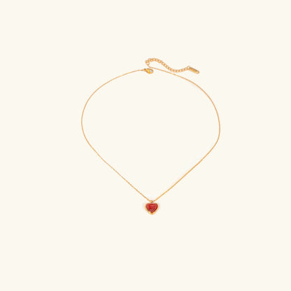 [Raffine]Cecily Gold Heart Necklace