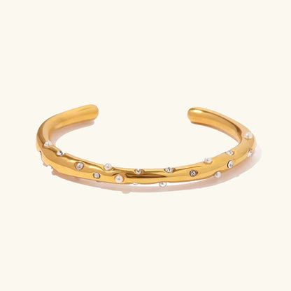 [Raffine]Corisande Gold Bangle