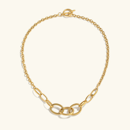 [Raffine]Renelle Gold Chain Necklace