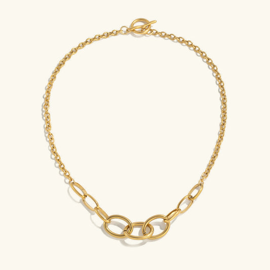 [Raffine]Renelle Gold Chain Necklace