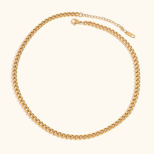 [Raffine]Ysolde Gold Chain Necklace