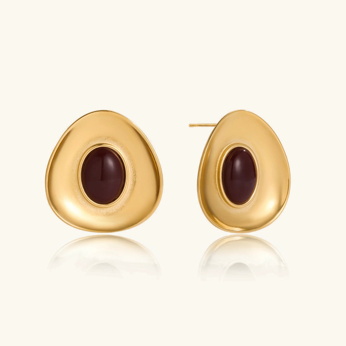 [Raffine]Orissa Gold Enamel Earrings