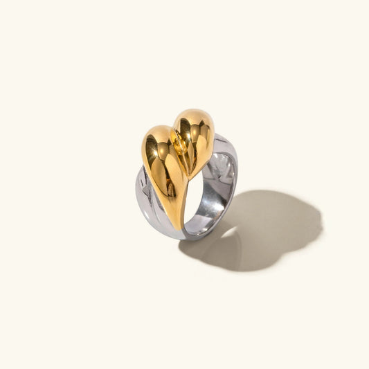 [Raffine]Fatima Two Tone Ring