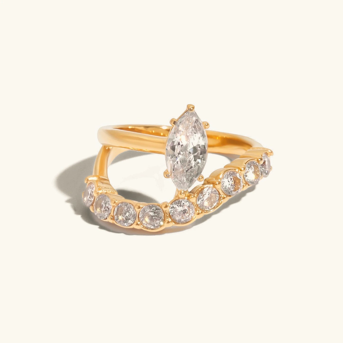 [Raffine]Calina Marquise Diamond Ring