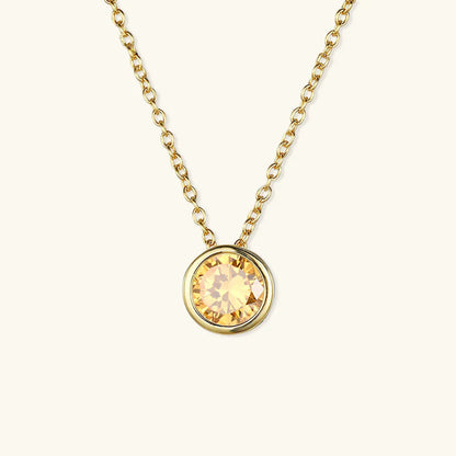 [Raffine]Amelia Birthstone Necklace