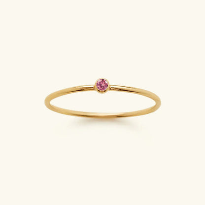 [Raffine]Amelia Birthstone Stacker Ring