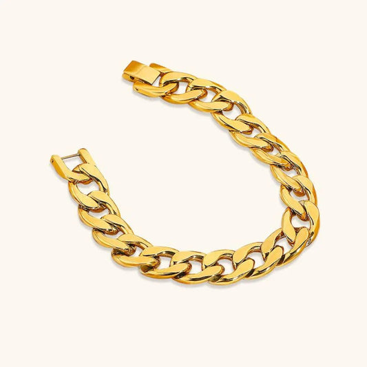 [Raffine]Kayle Gold Chain Bracelet