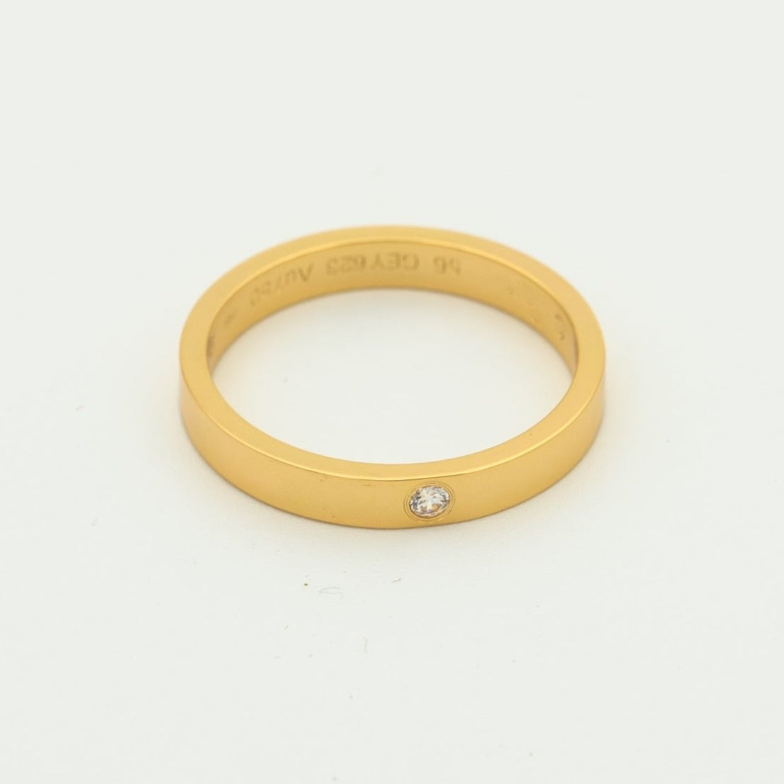 [Raffine] ANILLO DE AMOR 4MM 1 DIAMANTE