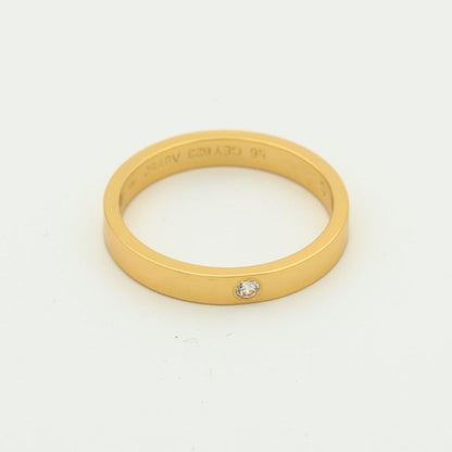 [Raffine] ANILLO DE AMOR 4MM 1 DIAMANTE