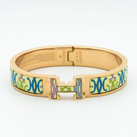 [Raffine]H BRACELET BEIGE MULTICOLOR