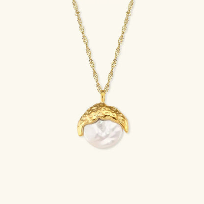 [Raffine]Kimberly Pearl Necklace