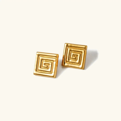 [Raffine]Karina Gold Earrings