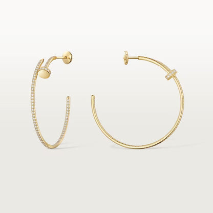 [Raffine]JUSTE FULL DIAMOND LARGE EARRINGS
